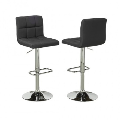 ADJ. BAR STOOL BLACK